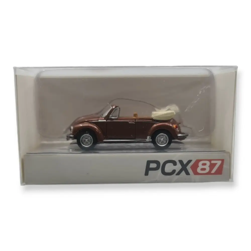 Véhicule VW Coccinelle 1303 LS cabriolet - PCX87 0518 - HO : 1/87 - 3