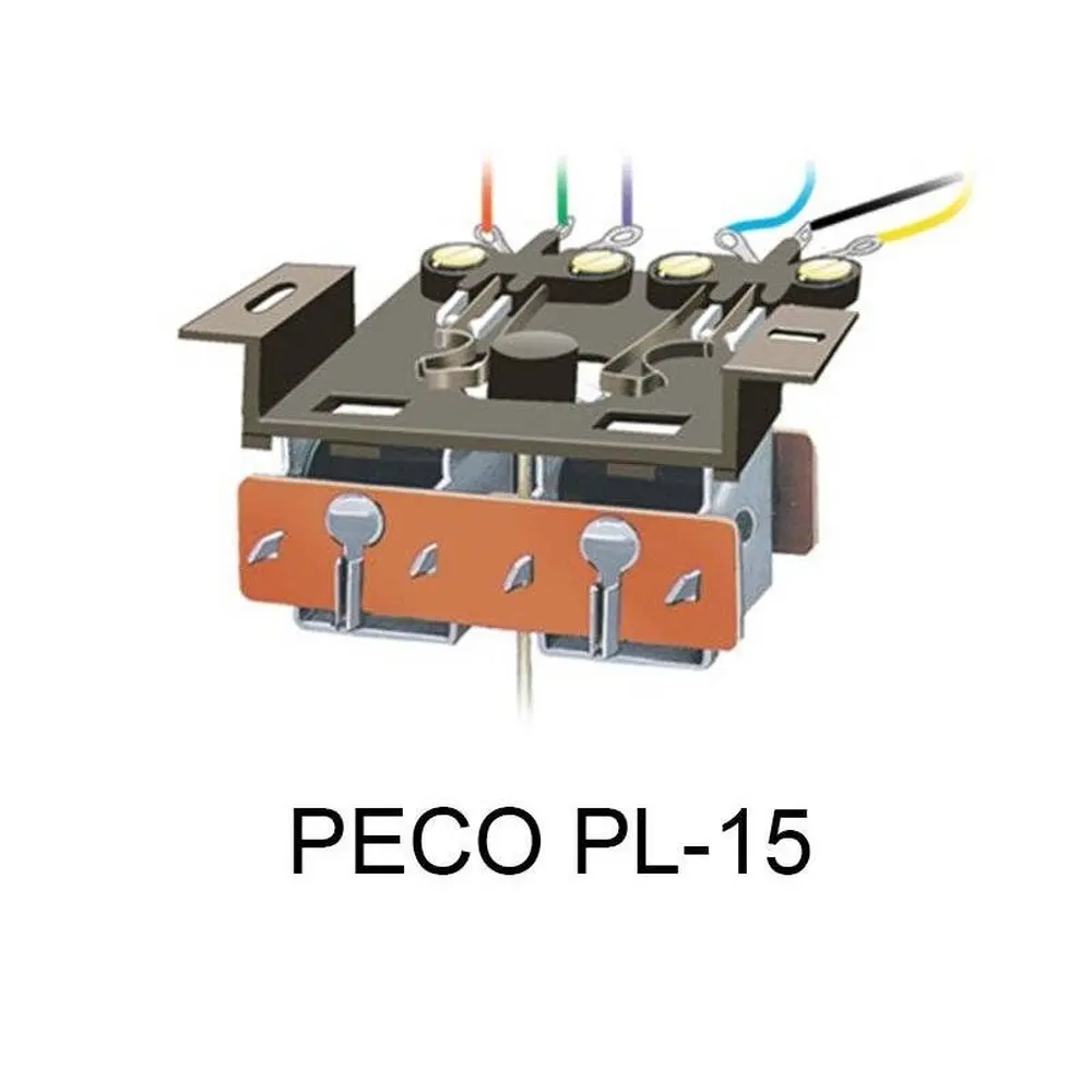 Contacteur double fin de course pour aiguillage - Peco PL15 - N TT HO HOe HOm  O - 2