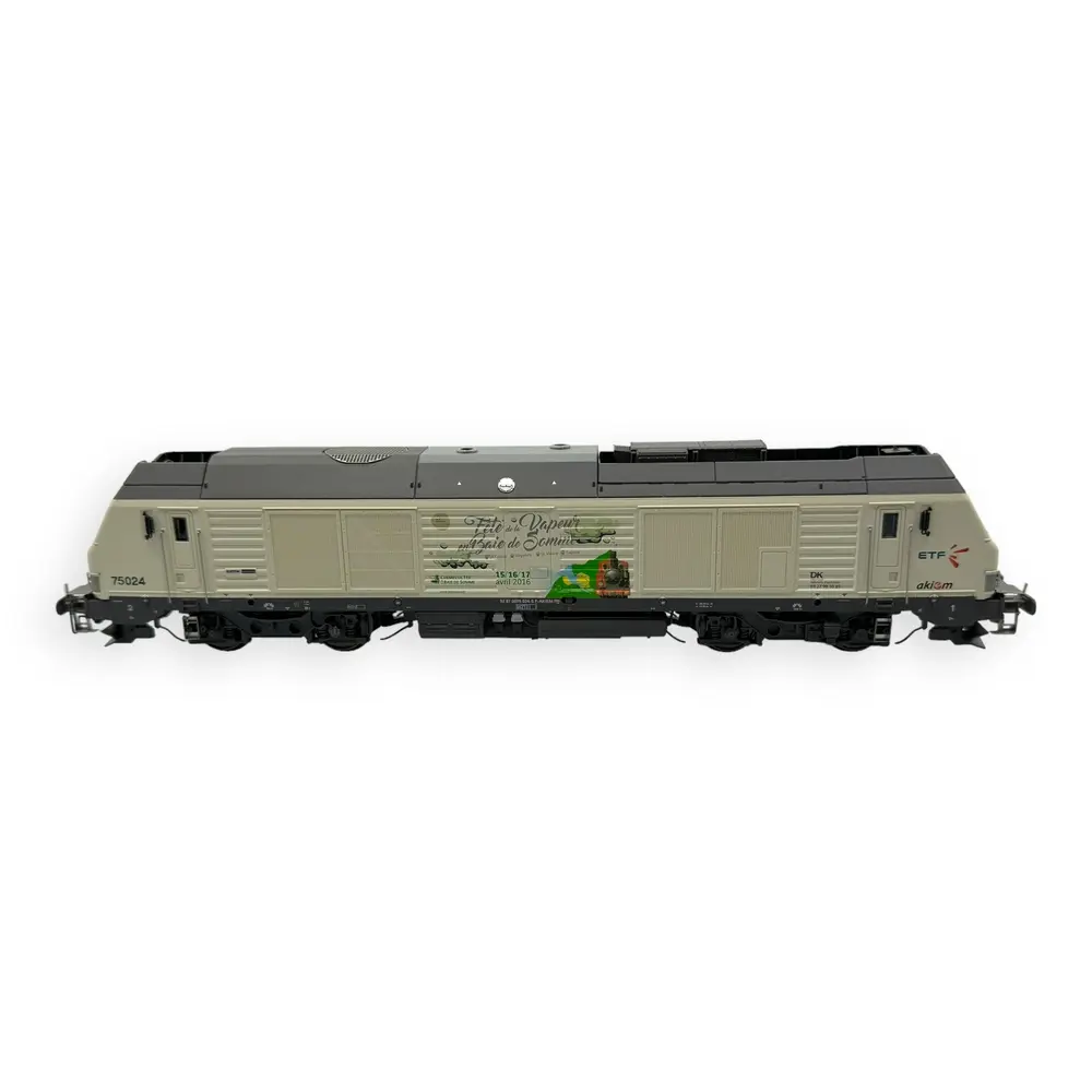 Locomotive Diesel BB 75024 - OS.KAR 7504 - HO 1/87 - SNCF - EP VI - Analogique - 3