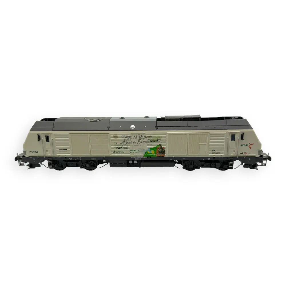 Locomotive Diesel BB 75024 - OS.KAR 7504DCCS - HO 1/87 - SNCF - EP VI - Digital sound - 3