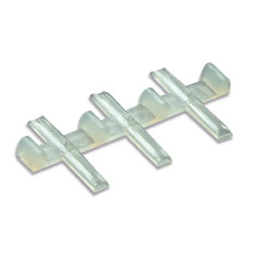 Sachet de 12 éclisses plastique - code 100 et 124 - Peco SL11 - HO 1/87 - 0 1/43 - 2