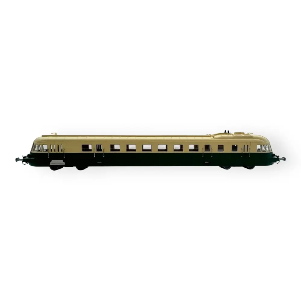 Autorail diesel ABJ-4, touristique, vert - Electrotren 2124D - HO 1/87 - SNCF - Digital - 2R - 3