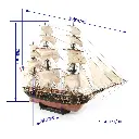 Bateau La Belle Poule - Occre 15007 - 1/90 - 2