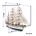 Bateau Gorch Fock - Occre 15003 - 1/95 - 2