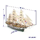 Bateau Amerigo Vespucci - Occre 15006 - 1/100 - 2