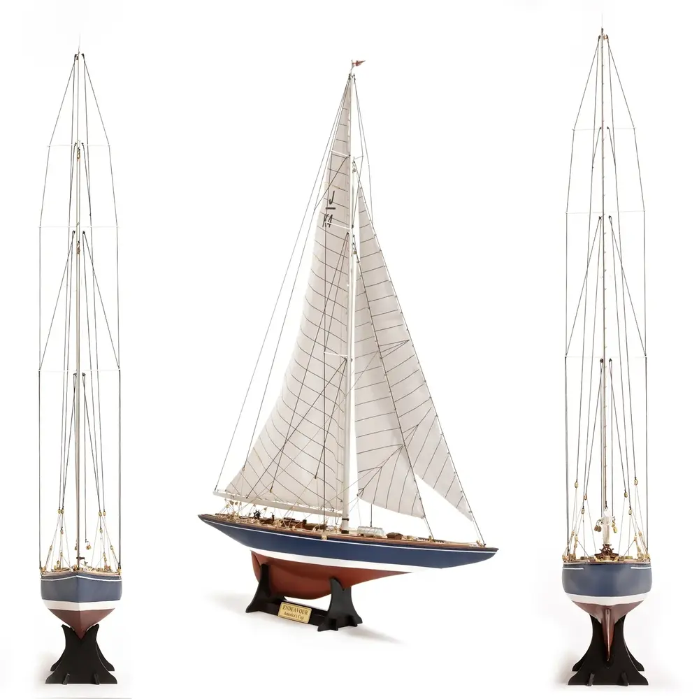 Maquette Yacht Endeavour – America’s Cup 1934 - Occre 12013 - 1/75 - 7