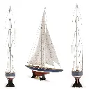 Maquette Yacht Endeavour – America’s Cup 1934 - Occre 12013 - 1/75 - 7