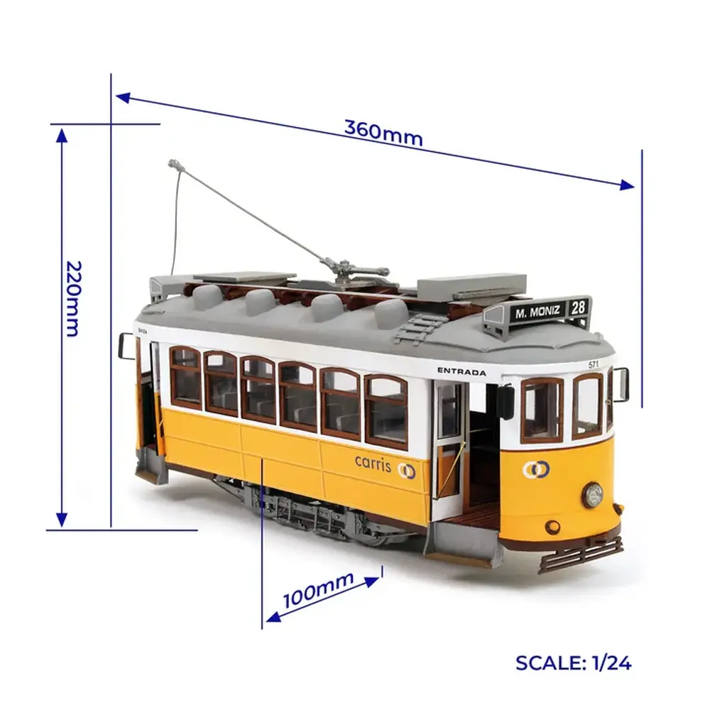 Tramway de Lisbonne - Occre 53005 - 1/24 / G-45 - 2