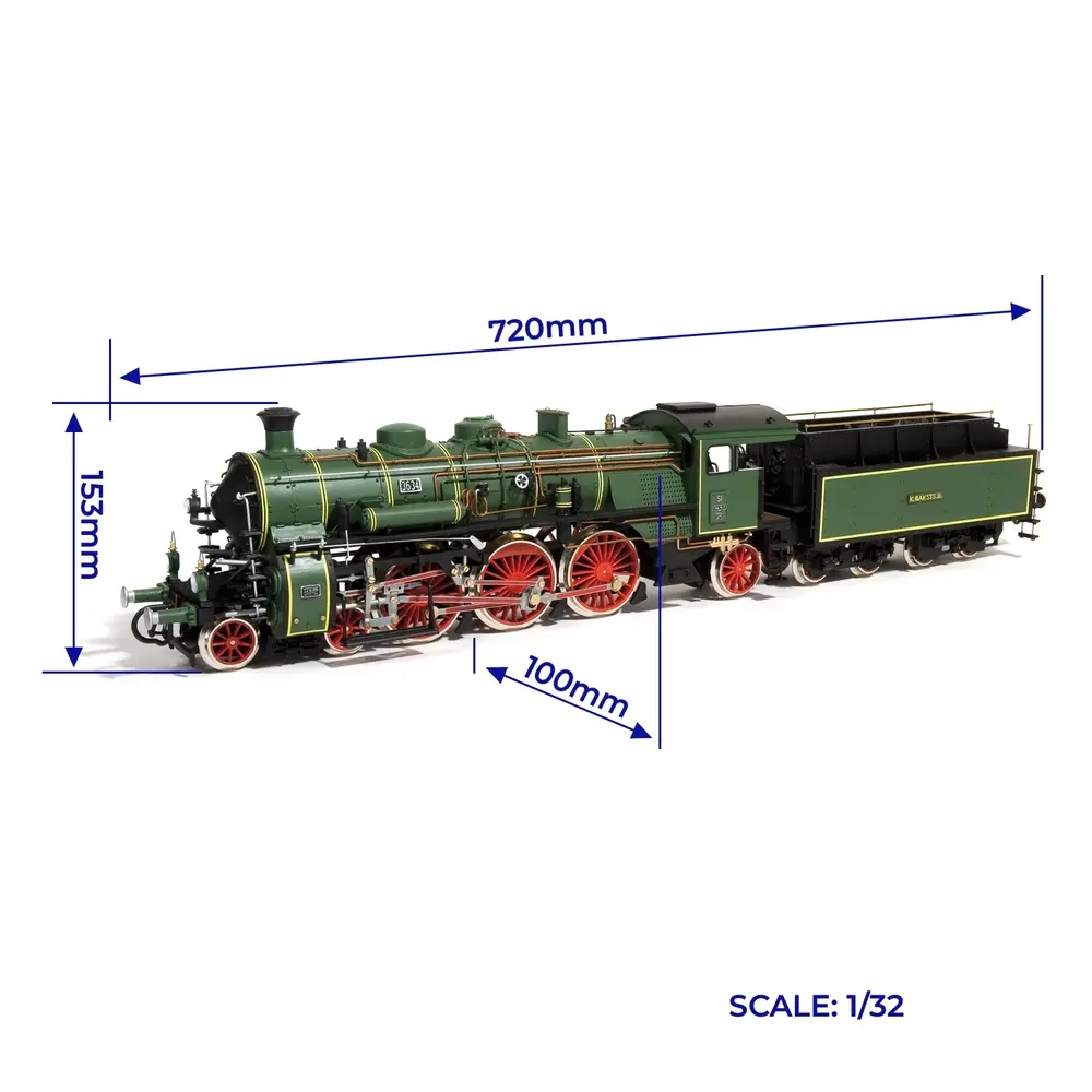 Locomotive S3/6 BR-18 - Occre 54002 - 1/32 / G-45 - 2