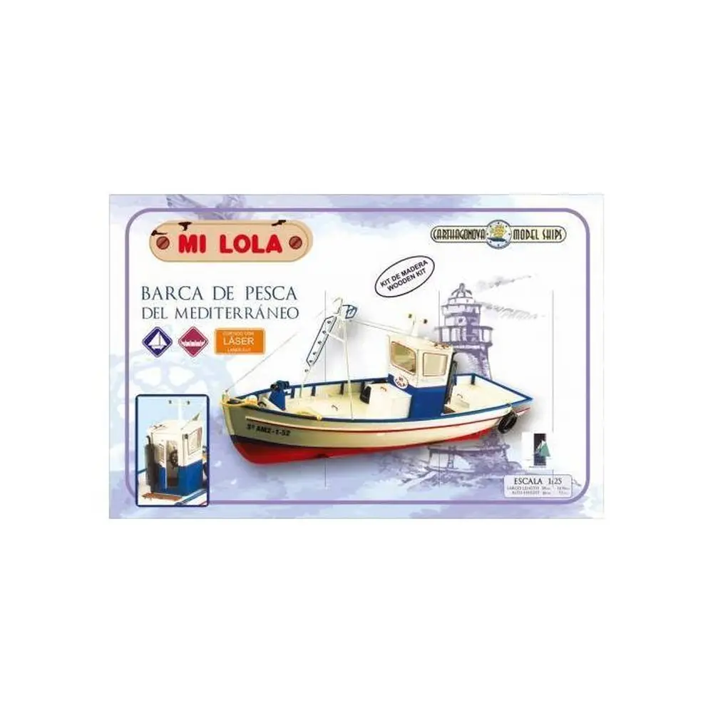 Bateau Ma Lola Carthagonova - Keranova 51202 - 1/25 - 3