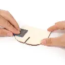 Pack de 3 papiers abrasif à grain P-150 - Occre 19153 - 4