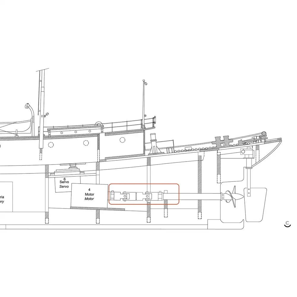 Double cardan pour RC - Occre 19151 - 7