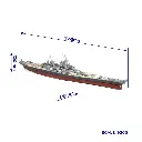 Maquette de bateau USS Missouri (BB-63) - Occre 16002 - 1/200 - 2