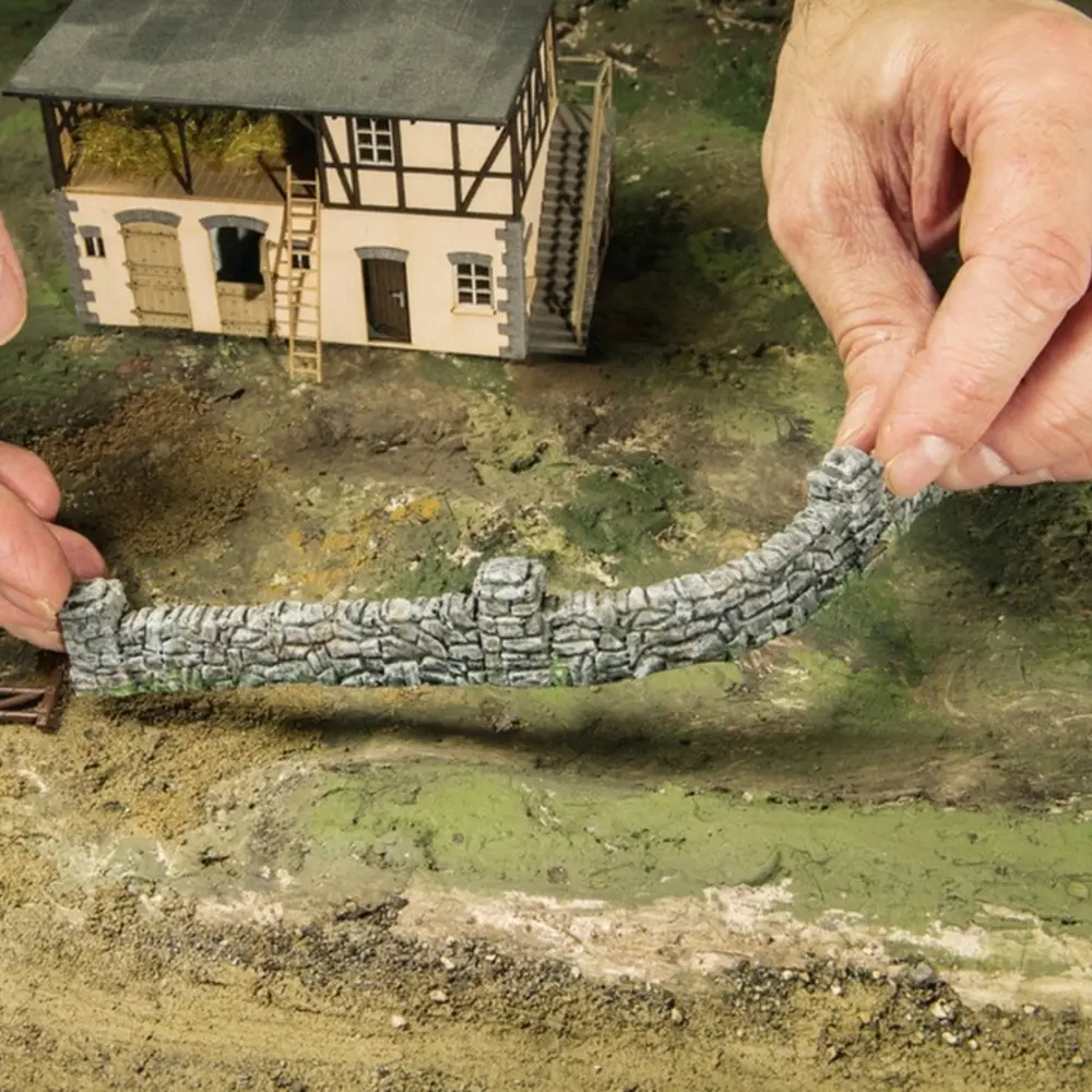 Murs miniatures en Granit Noch 58280 - HO 1/87 - 1040 x 15 mm - 8