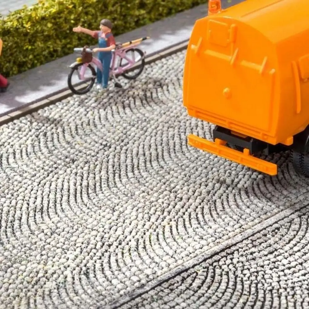 Feuille de pavés Place "Romain" Noch 60324 - HO 1/87 - 210x155 mm - 3