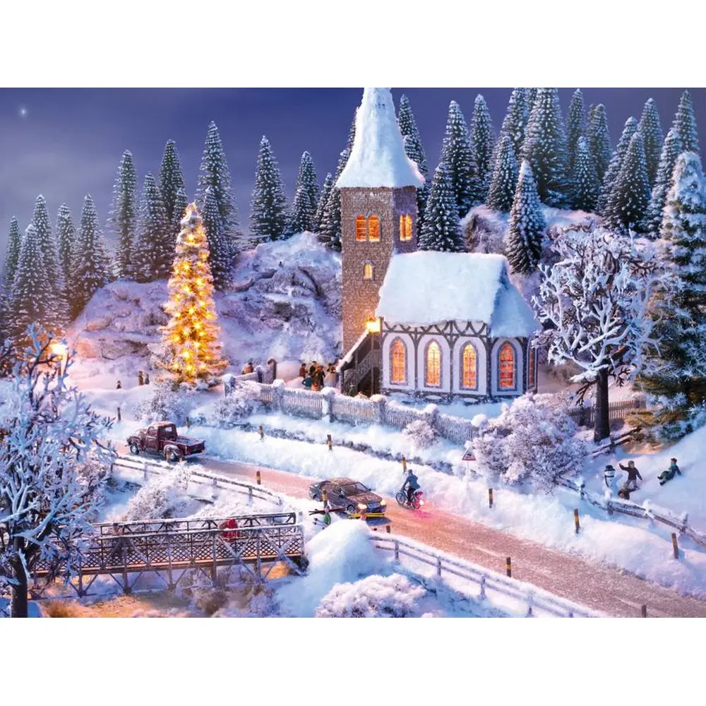 Coffret "Perfect-Set" - Thème Paysage d'Hiver NOCH 60815 - Toutes échelles - 2