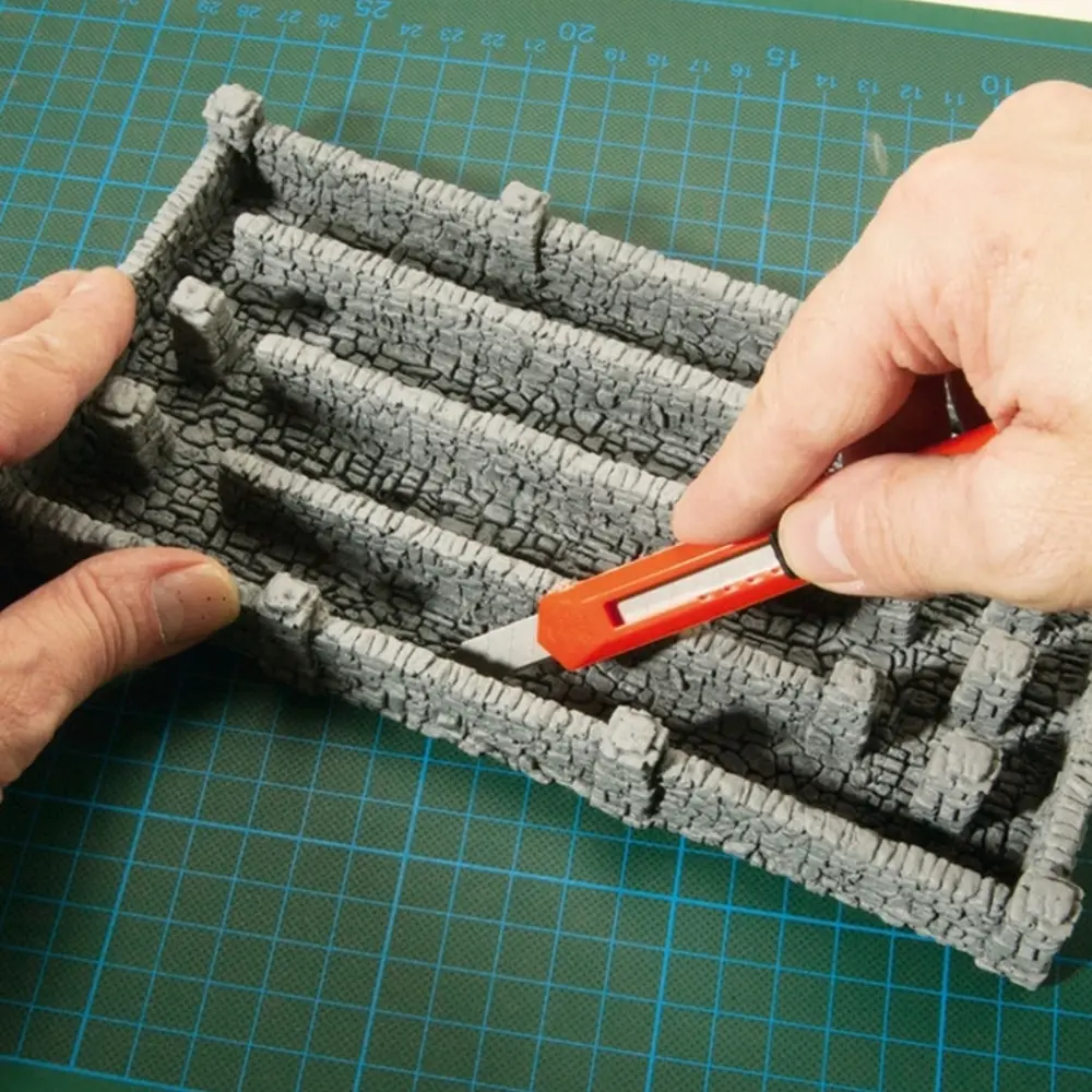 Murs miniatures en Granit Noch 58280 - HO 1/87 - 1040 x 15 mm - 5