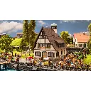 Taverne avec jardin à bière NOCH 66401 - HO 1/87 - 189x172x185mm - 2