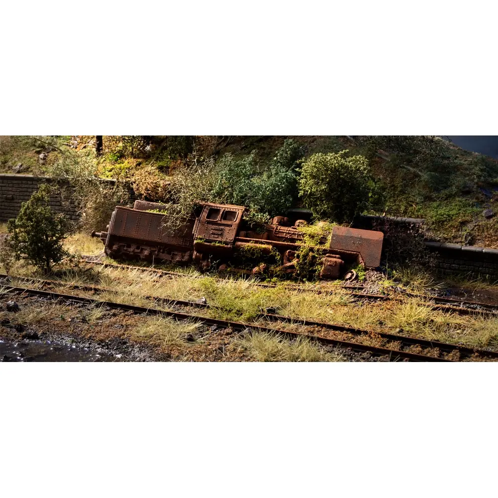 Diorama Locomotive "Lieu oublié" - Noch 60763 - HO 1/87 - 2