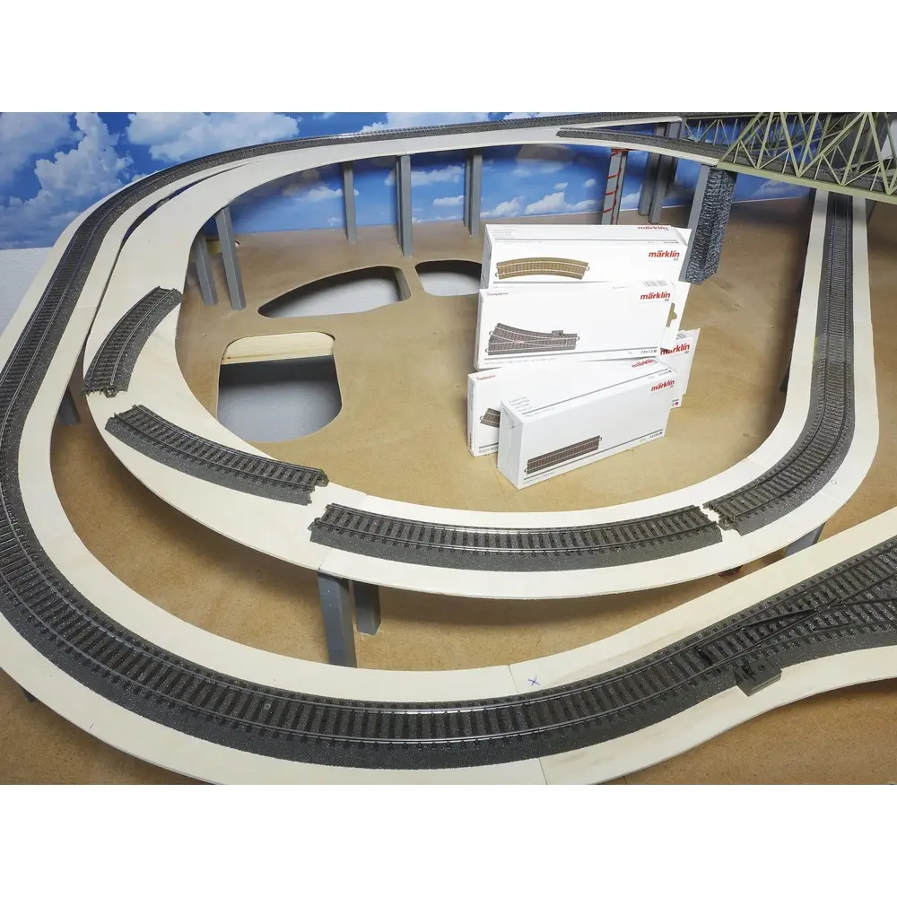 Kit de réseau ferroviaire Easy-Track « Andreastal » - Noch 53605 - HO 1/87 - 9