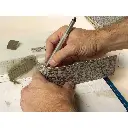 Feuille de carton 3D « Mur en pierre de taille » - Noch 56640 - HO 1/87 - 3