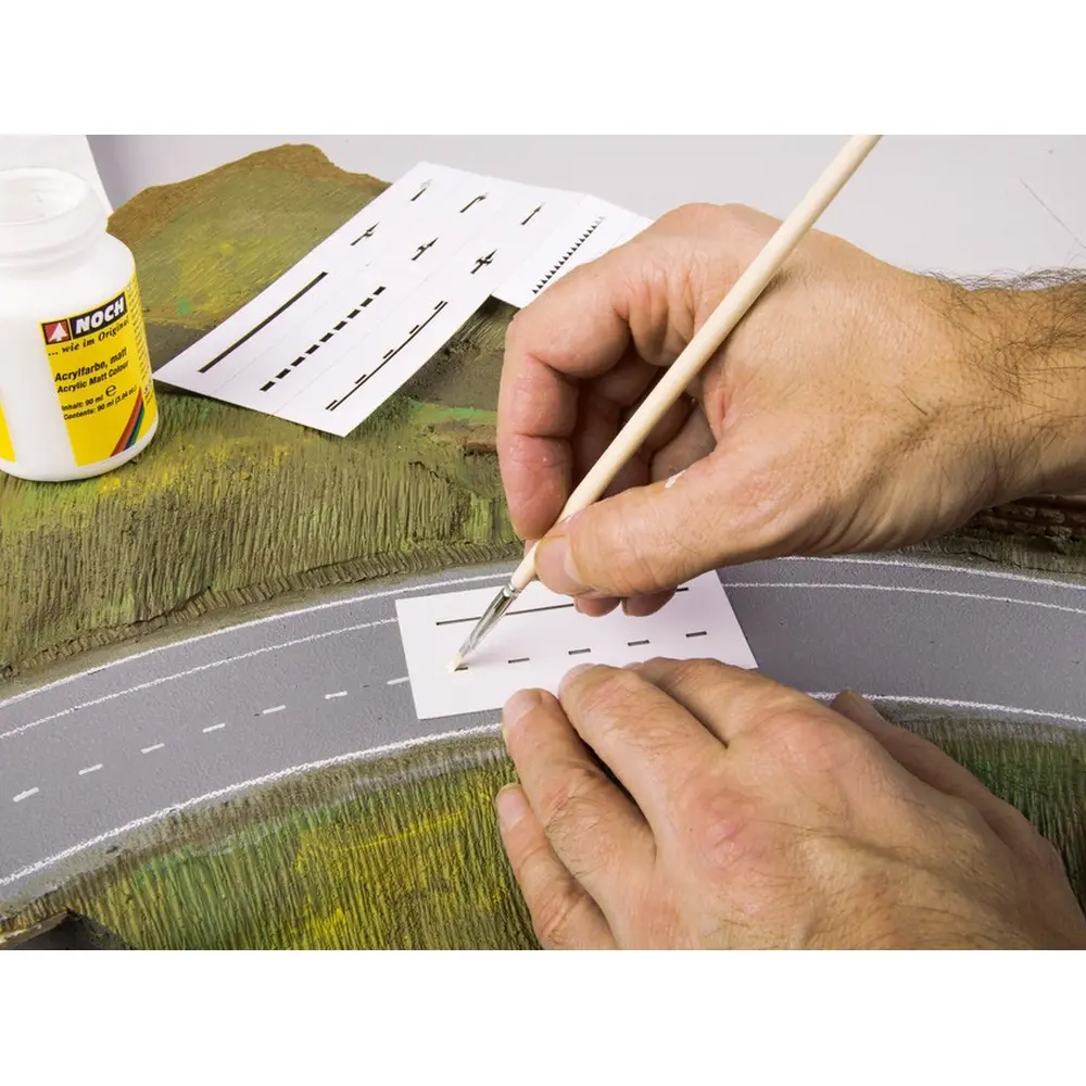 Kit Complet Création & Marquage de Route avec DVD NOCH 60817 - HO, TT & N - 6