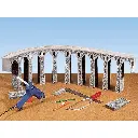 Viaduc en pierre - Noch 58660 - HO 1/87 - 37x24,5x4,4 cm - 5