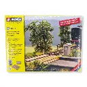 Set de décoration "passage à niveau", Lasercut NOCH 66811 - HO 1/87 - 6