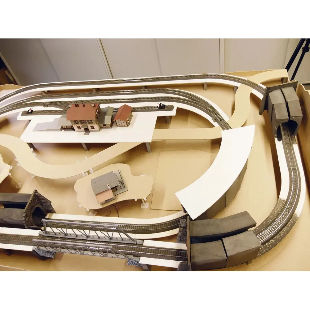 Kit de tracé ferroviaire Easy TRACK « Karlsberg » - Noch 53600 - HO 1/87 - 11