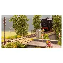 Set de décoration "passage à niveau", Lasercut NOCH 66811 - HO 1/87 - 5