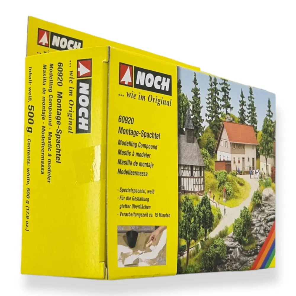 Mastic blanc modélisation relief Noch 60920 - Toutes échelles - 500 grammes - 2