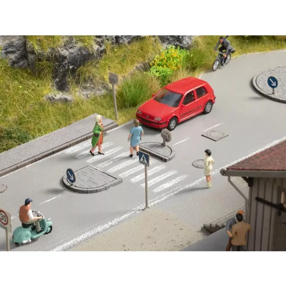 Kit décoration de la route Noch 60525 - HO 1/87 - 5