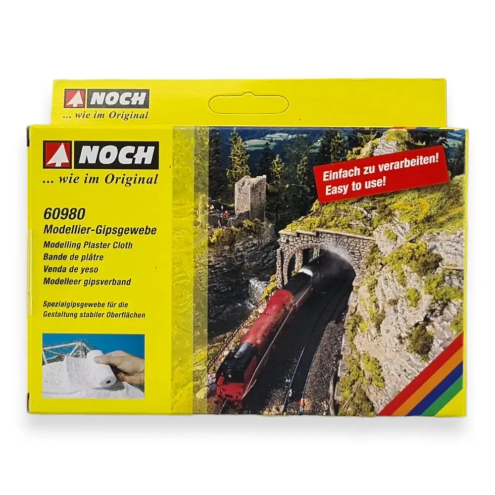 Deux bandes de plâtre pour décor - Noch 60980 - Toutes échelles - 2