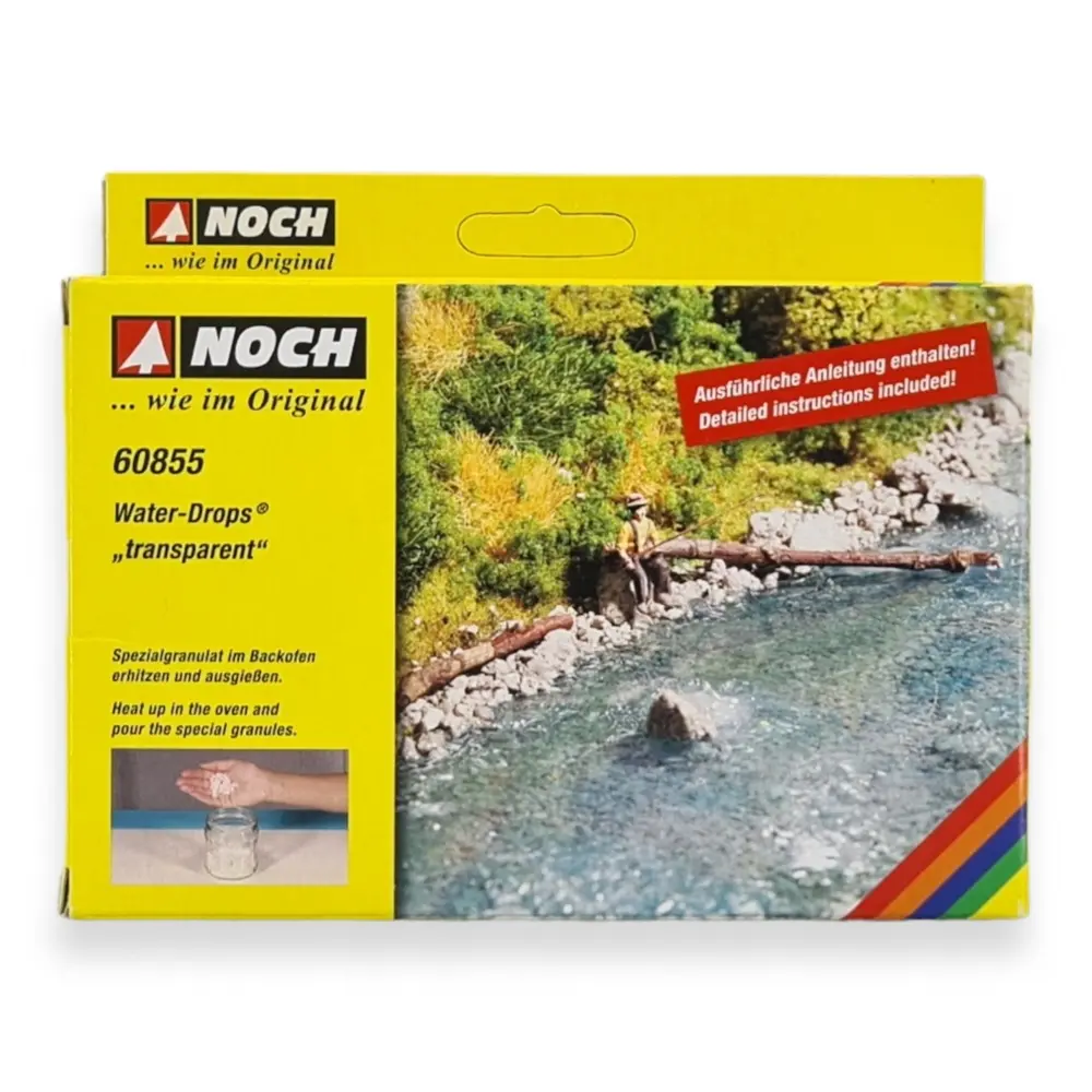 Eau en granules transparents - Noch 60855 - Toutes échelles - 250 g - 5