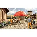 Kiosque champignon - Noch 66460 - HO 1/87 - 5