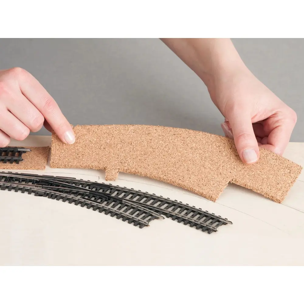 Plaque de liège, hauteur 3 mm - Noch 50416 - HO/TT/HOM - 3