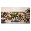 Fontaine de la ville Walkyrie - NOCH 66455 - HO 1/87 - 100x100x75 mm - 2