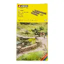 Murs de Grès miniature Noch 58282 - HO 1/87 - longueur 1040 mm - 3