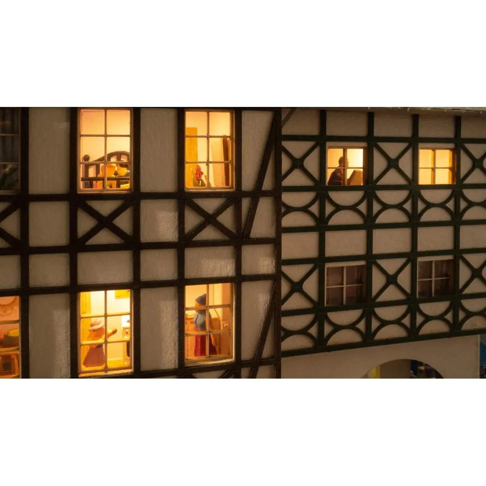 Lot de 4 Led simple Blanc froid - Noch 51270 - HO 1/87 - 2