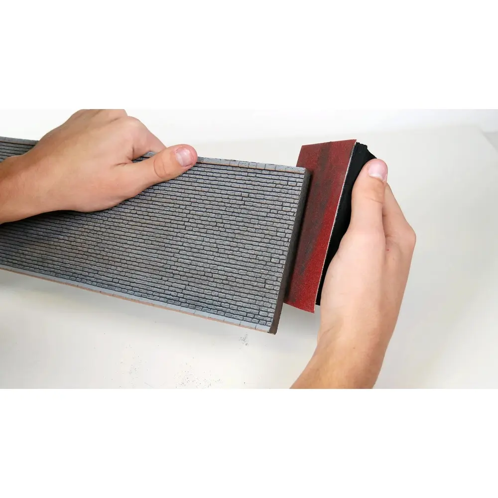 Mur d'arcade type pierre - Noch 58058 - HO 1/87 - 6