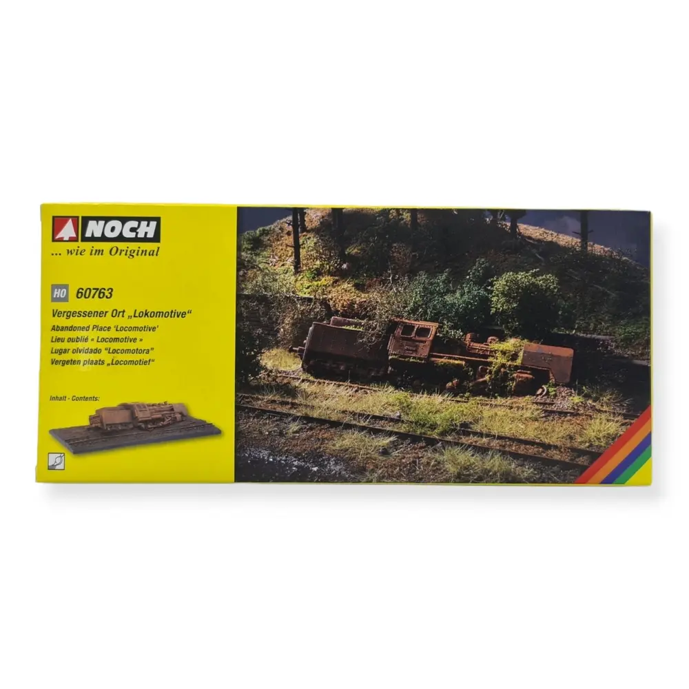 Diorama Locomotive "Lieu oublié" - Noch 60763 - HO 1/87 - 4