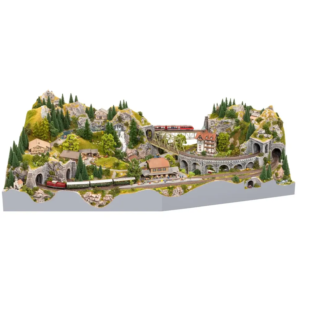 Kit de réseau ferroviaire Easy-Track « Andreastal » - Noch 53605 - HO 1/87 - 4