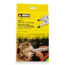 Six marqueurs pour patiner les maquettes - NOCH 61158  - 2