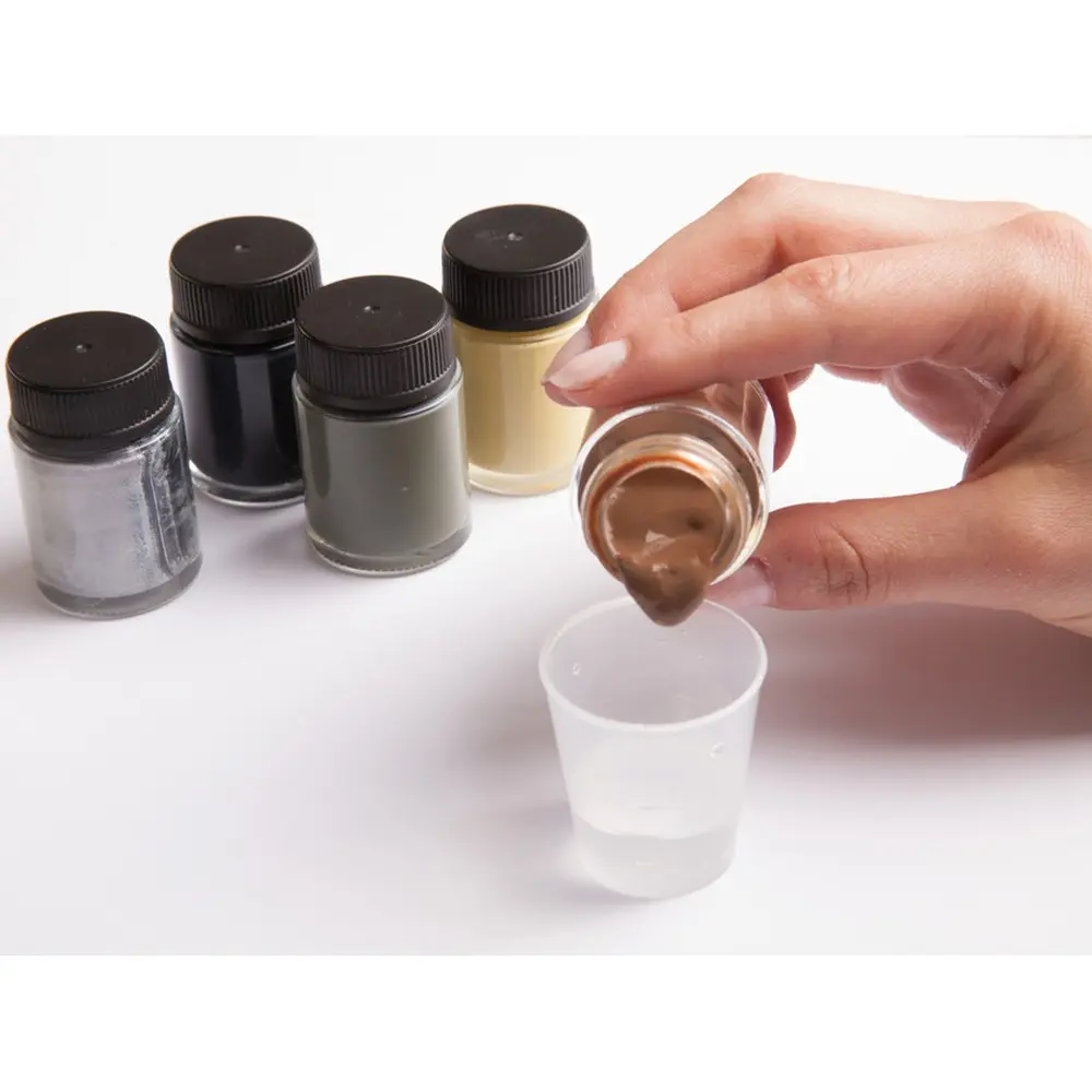 Pack de 6 couleurs naturelles pour décor et patines Noch 61200 - Toutes échelles - 2