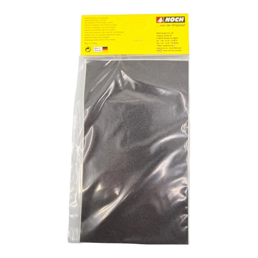 2 Feuilles "Parking" Asphalte 220x140mm NOCH 60718 - HO 1/87 - 3