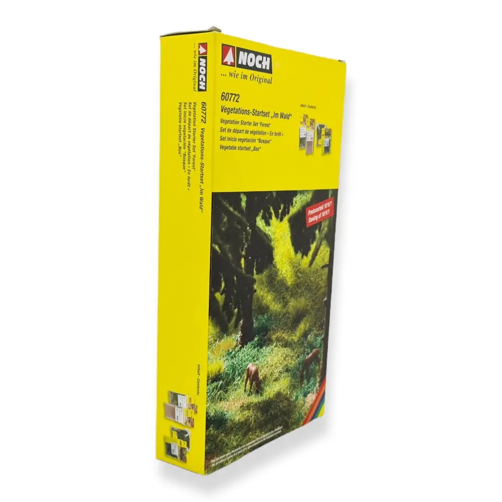 Set de départ végétation "En forêt" - Noch 60772 - Toutes échelles - 97 g - 2