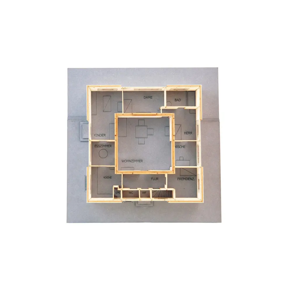 Maison modèle Bauhaus " Haus am Horn " - Noch 66680 - HO 1/87 - 2