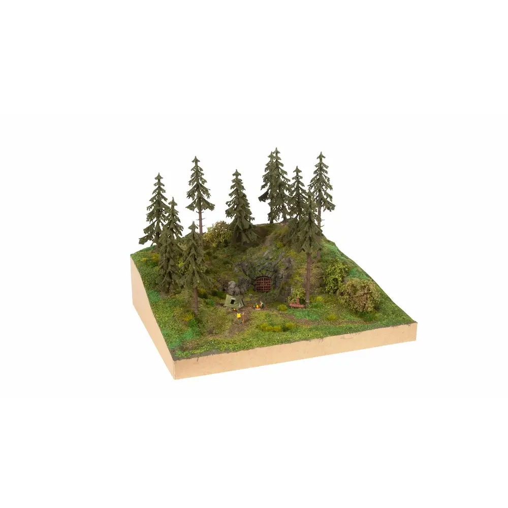 Entrée de galerie "Lieu oublié" - Noch 60762 - HO 1/87 - 7