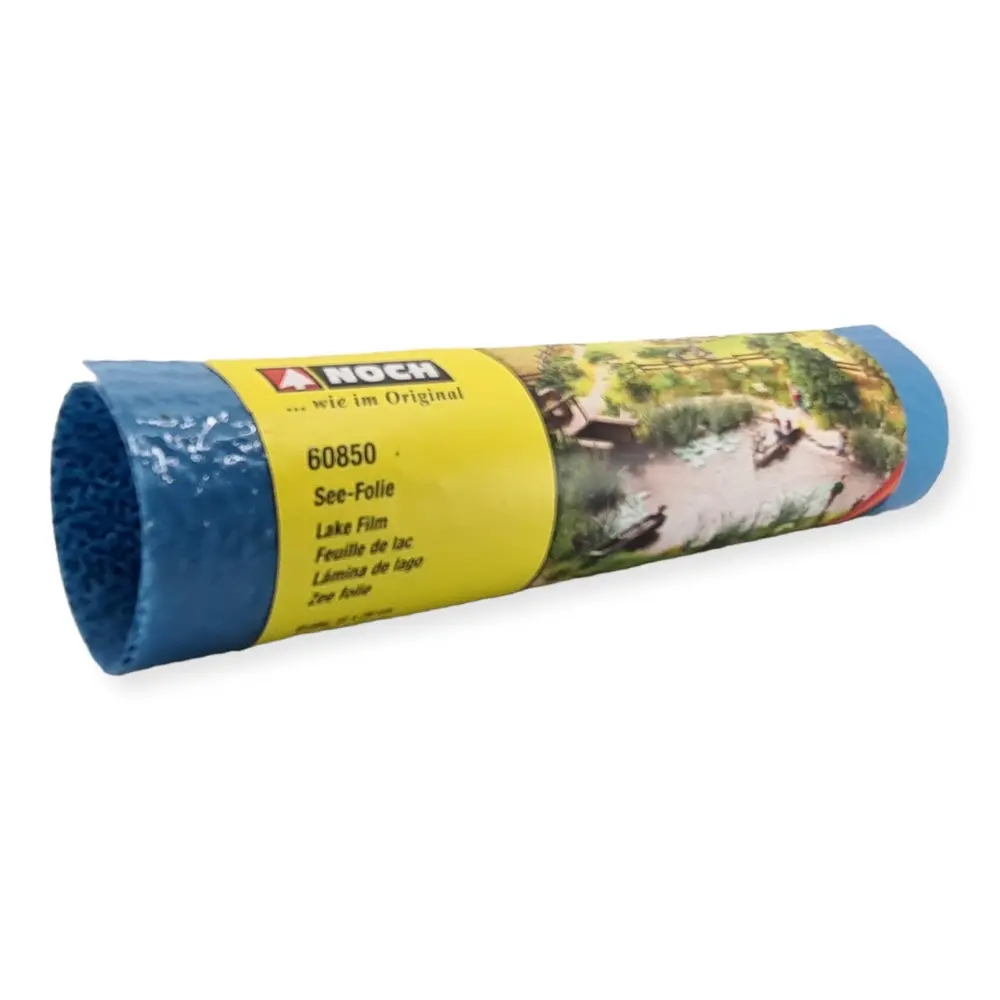Feuille de Lac bleue NOCH 60850 - Toutes échelles - 410x260 mm - 2