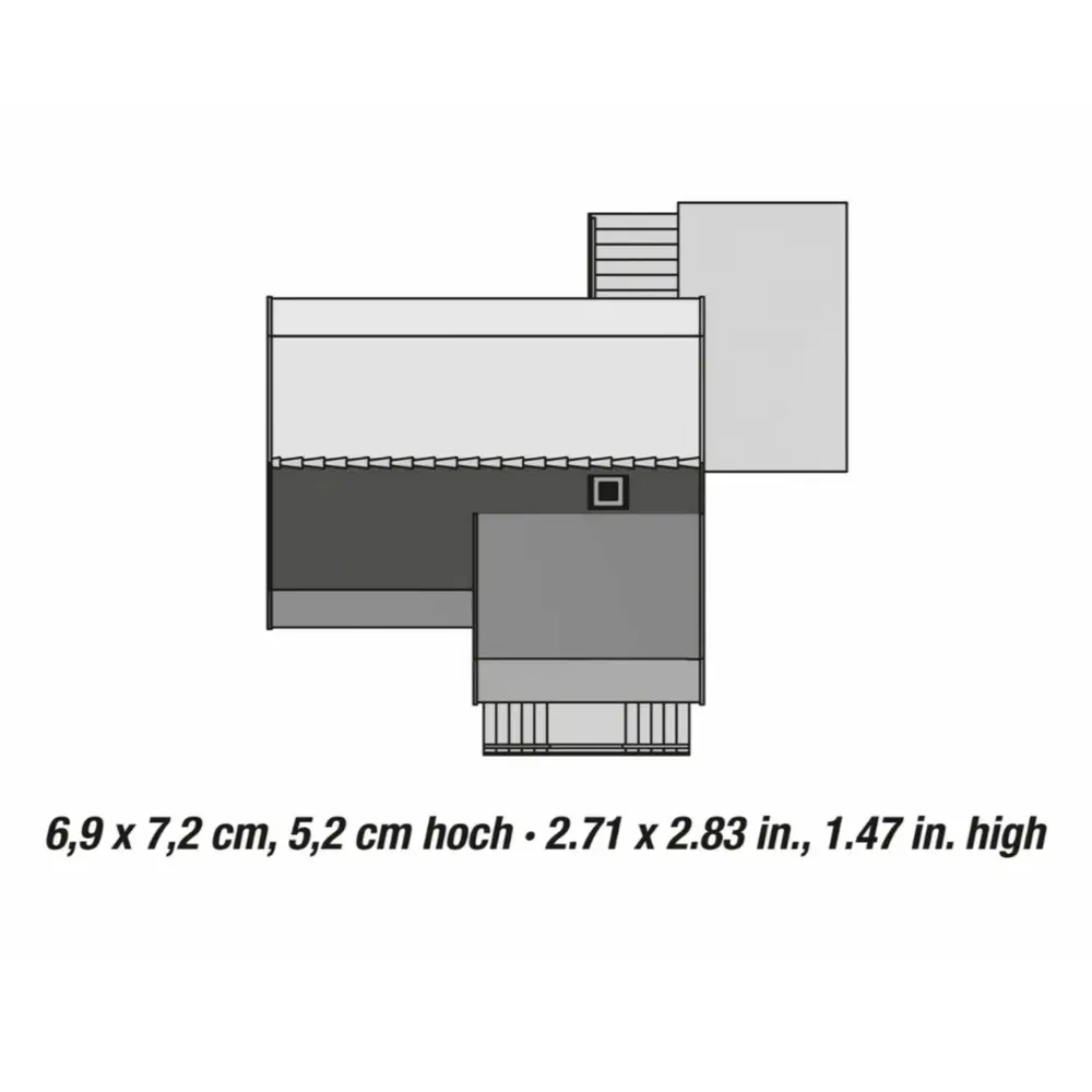 Maison familiale avec garage miniature - NOCH 63606 - N 1/160 - 5